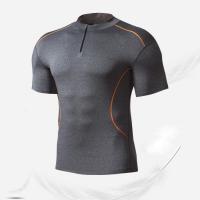Spandex & Polyester Quick Dry Men Sport Top slimming & breathable PC