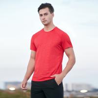 Spandex & Polyester Quick Dry Men Sport Top flexible & breathable Solid PC