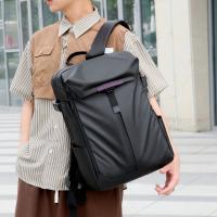 Polyester Backpack Solide Noir pièce