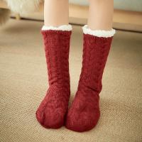 Acrylic & Polyester Women Floor Socks thicken & thermal : Pair