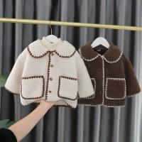 Polyester Girl Coat & thermal Solid PC