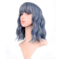 High Temperature Fiber can be permed and dyed & Wavy Wig for women PC