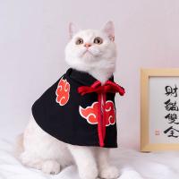 Polyester Pet Cat Clothing & breathable black PC