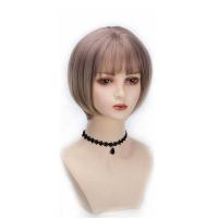 High Temperature Fiber short hair & Straight Wig Can NOT perm or dye gold PC