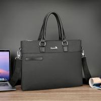Oxford Briefcase large capacity & attached with hanging strap & waterproof Polyester PC