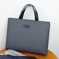 PU Leather & Polyester Briefcase large capacity & attached with hanging strap & waterproof PC