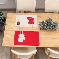 Linen Creative Placemat christmas design printed PC