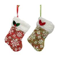 Chiffon Décoration suspendue d’arbre de Noël motif de flocon de neige plus de couleurs pour le choix pièce
