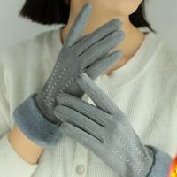 Acrylic windproof Riding Glove fleece & thermal : Pair