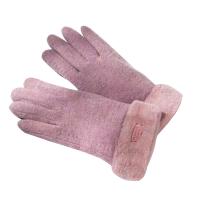 Acrylic windproof Riding Glove can touch screen & fleece & thermal : Pair