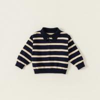 Acrylic Children Sweater & loose & unisex patchwork striped PC