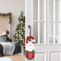 Wooden Creative Christmas Door Hanger christmas design PC