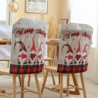 Chiffon Couverture de chaise de Noël Imprimé couleur et motif différents pour le choix pièce