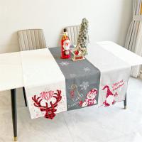 Polyester Coureur de table de Noël couleur et motif différents pour le choix plus de couleurs pour le choix pièce