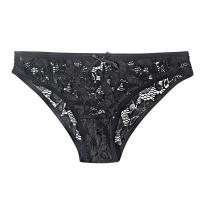Lace Sexy Thong & breathable Solid PC