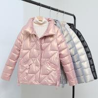 Polyester Plus Size Women Parkas & loose Solid PC