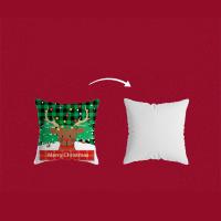 Plush & Polyester Throw Pillow Covers christmas design printed PC