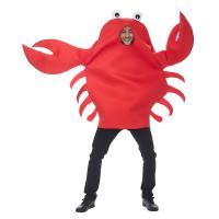Polyester Men Halloween Cosplay Costume Halloween Design red : PC
