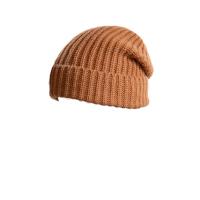 Acrylic Knitted Hat thermal knitted Solid : PC