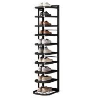 Iron Shoes Rack Organizer Solid white and black PC