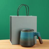 Ceramics thermostability Mug Set with gift box & three piece handmade PC