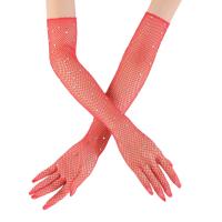 Polyester Mitten Women Long Gloves anti-skidding iron-on : Pair