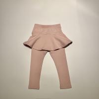 Cotton Girl Culottes & fake two piece patchwork Solid PC