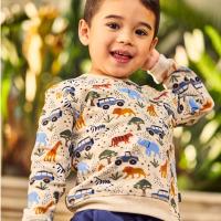 Cotton Children Sweatshirts & unisex patchwork PC