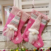 Flannelette Weihnachtsdekoration Socken, unterschiedliche Farbe und Muster für die Wahl,  Stück