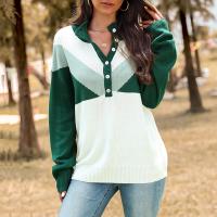 Acrylic Women Knitwear & loose green PC