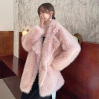 Artificial Fur Women Overcoat & loose & thermal PC