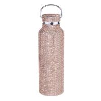 304 Stainless Steel heat preservation Vacuum Bottle & with rhinestone PC