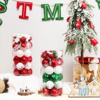 Polystyrene Christmas Tree Hanging Decoration Tole Paintng Box