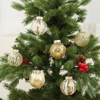MASCOTA Bolas de decoración de Navidad, oro,  trozo