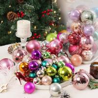 Plastové Vánoční strom závěsné dekorace vícebarevné kus