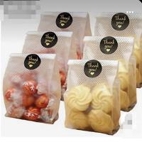 Plastic preserve freshness Suger Cookies Bag transparent Bag