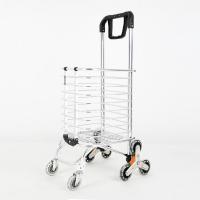 Aluminium Alloy foldable Shopping Trolley durable & portable Stainless Steel PC