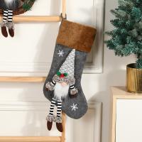Netkané textilie Vánoční ponožka kus
