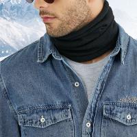 Polyester Collar Scarf thermal Solid PC