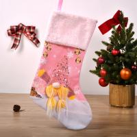 Polyester Kerstdecoratie sokken stuk