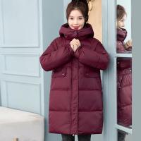 Polyester Plus Size Women Parkas mid-long style & thicken & thermal PC