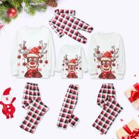 Polyester Parent-Child Cloth Set christmas design patchwork Set