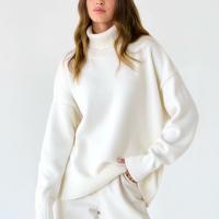 Viscose Fiber Women Sweater & loose Solid PC