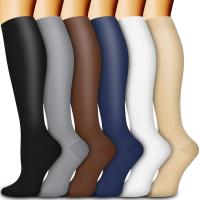Nylon Calcetines de rodilla unisex, impreso, más colores para elegir, 6Pares/Mucho,  Mucho