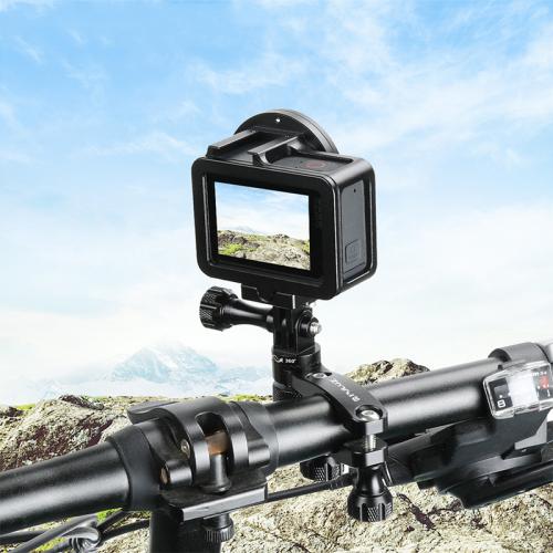 Aluminium Alloy 360degree rotation GoPro Camera Accessory Set portable black PC