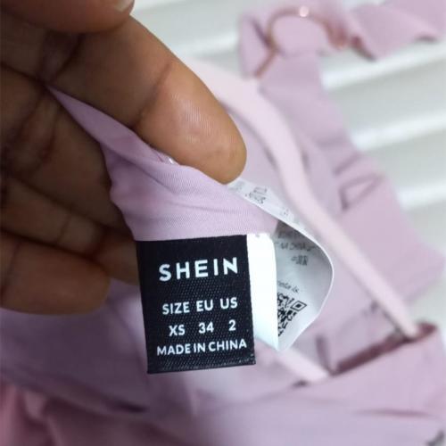 Polyester Clothing Labels black PC
