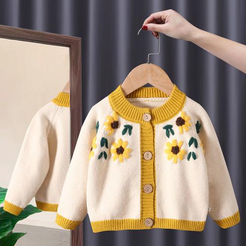 Cotton Soft Girl Coat knitted PC