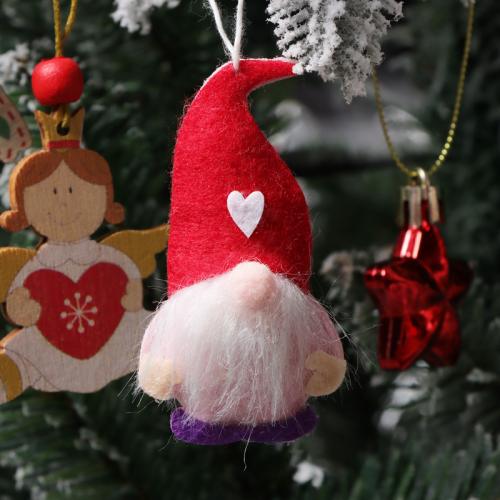 Polystyren & Hadříkem & Dřeva Vánoční strom závěsné dekorace Malované Nastavit