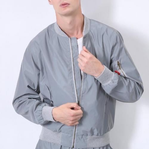 Polyester reflective Men Jacket & unisex PC