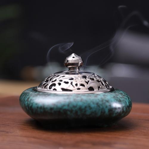 Ceramics Incense Burner for home decoration & with gift box & durable handmade PC